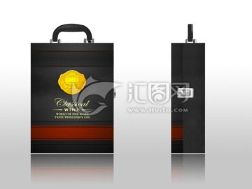 龙年单扣皮箱
