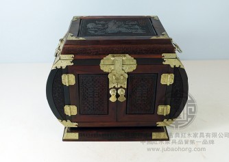 高档红木官皮箱